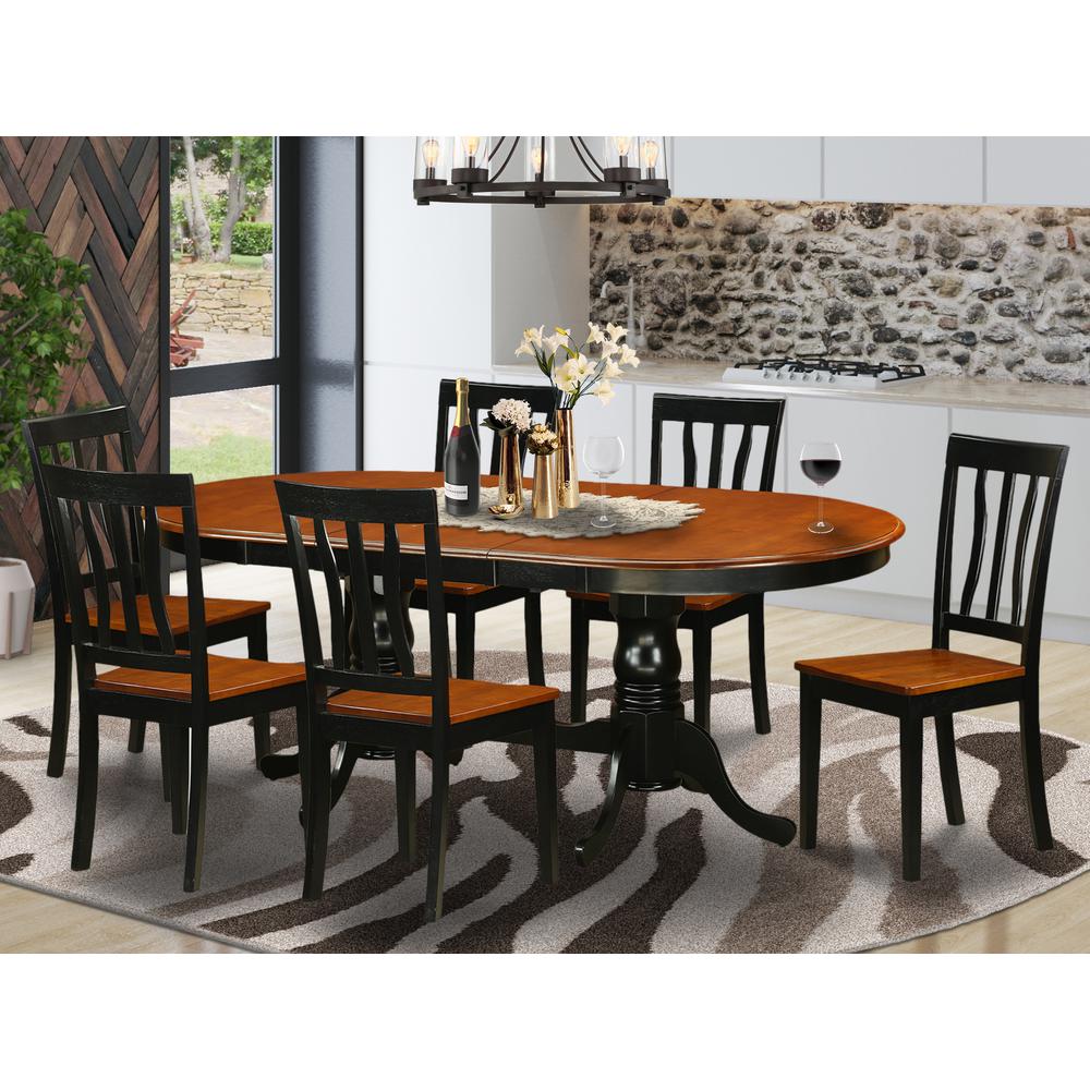 7  Pc  Dining  room  set-Dining  Table  with  6  Dining  Chairs. Picture 4