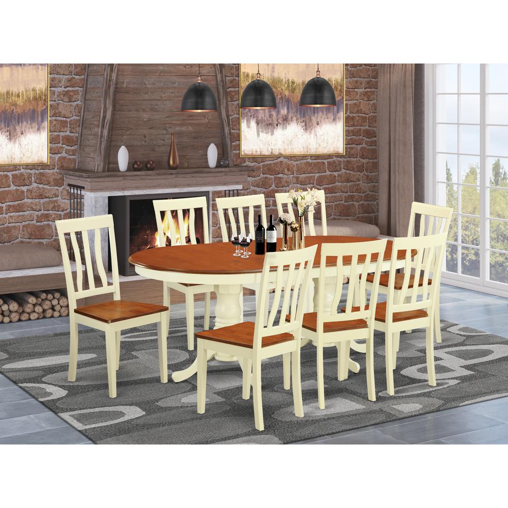 9  Pc  dinette  set  -Dining  Table  and  8  Dining  Chairs. Picture 4