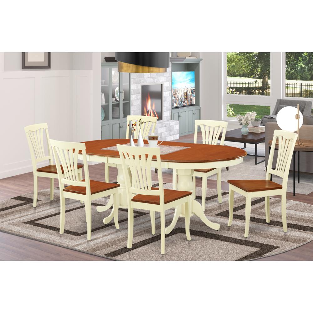7  Pc  Dining  room  set  for  6-Dining  Table  with  6  Kitchen  Dining  Chairs. Picture 4