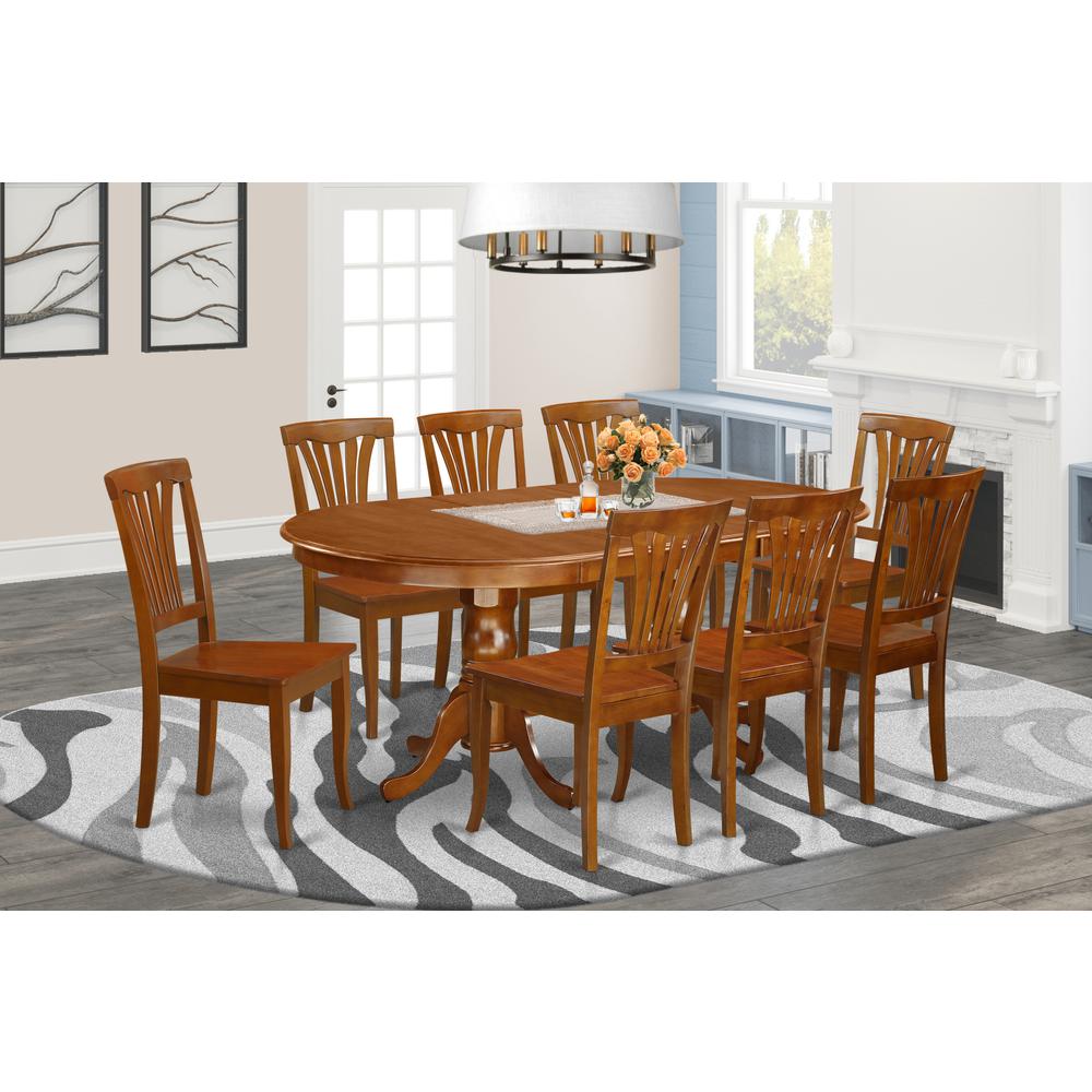 9  PC  Dining  room  set  for  8-Dining  Table  plus  8  Kitchen  Dining  Chairs. Picture 4