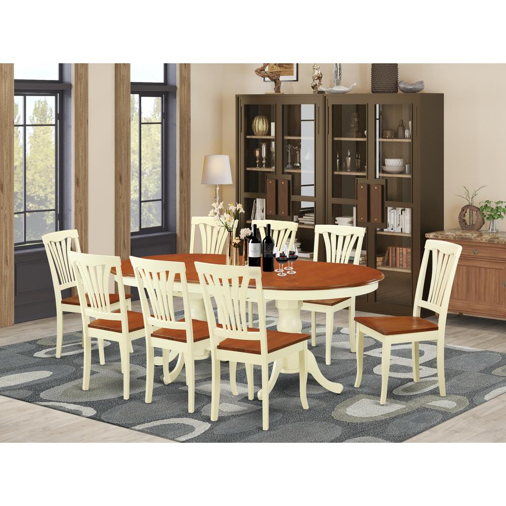 9  Pc  Dining  room  set  for  8-Dining  Table  with  8  Chairs  for  Dining  room. Picture 4