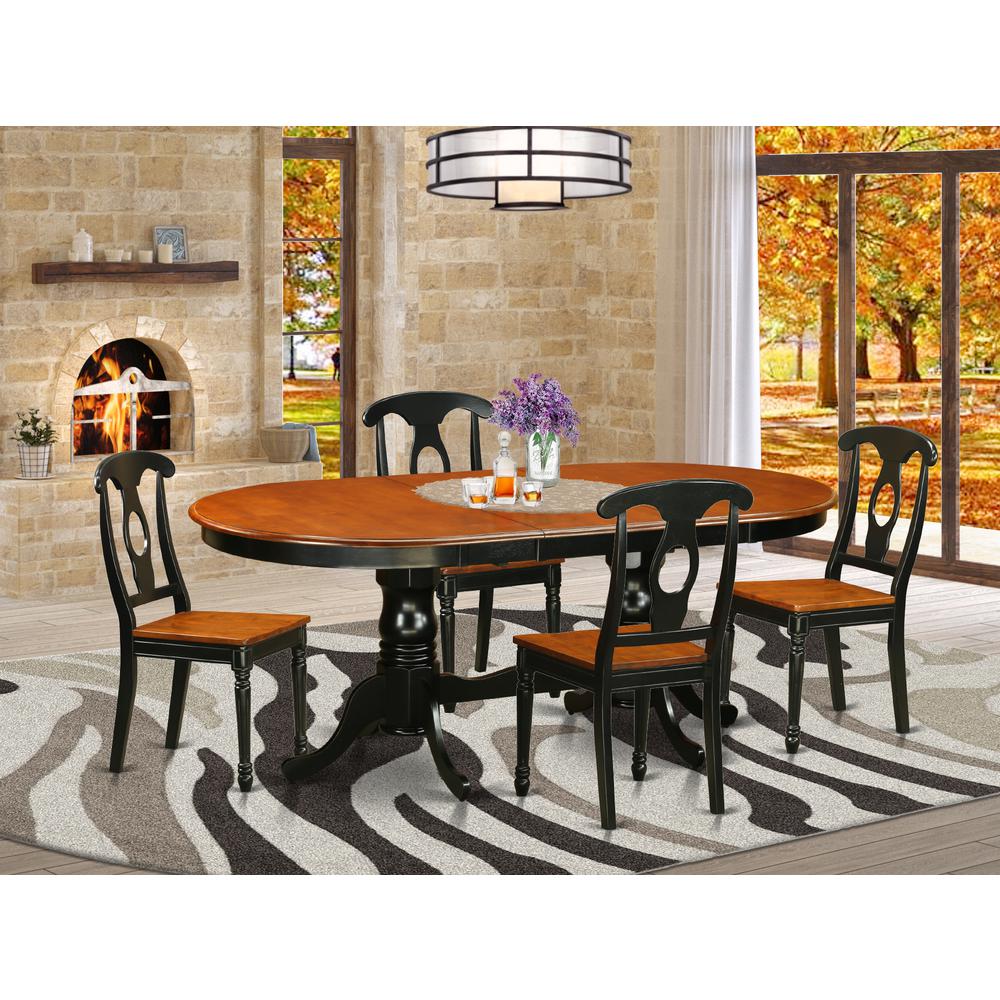 5  PC  Dining  room  set-Dining  Table  and  4  Wood  Dining  Chairs. Picture 4