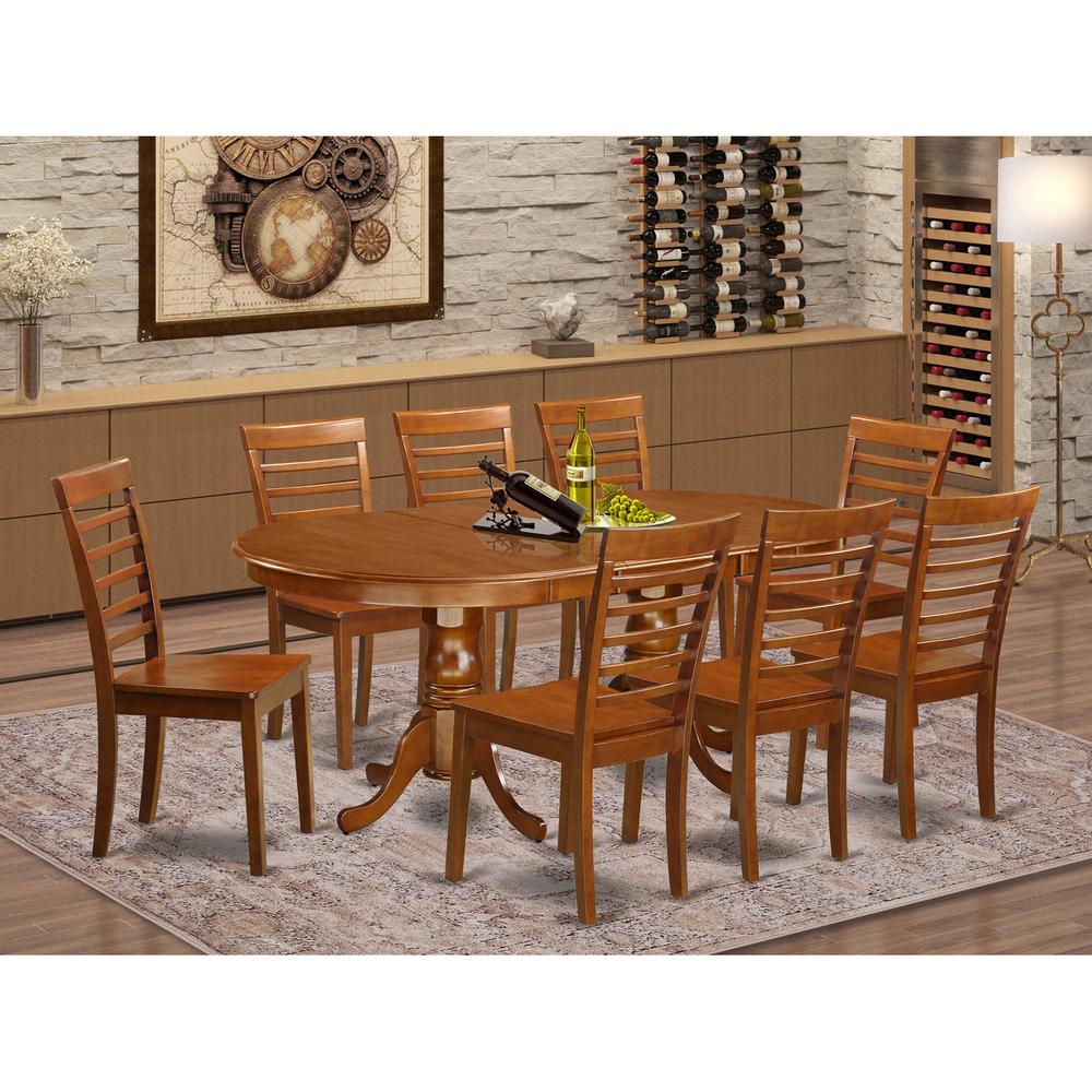 9  Pc  Dining  room  set-Dining  Table  and  8  Kitchen  Dining  Chairs. Picture 4