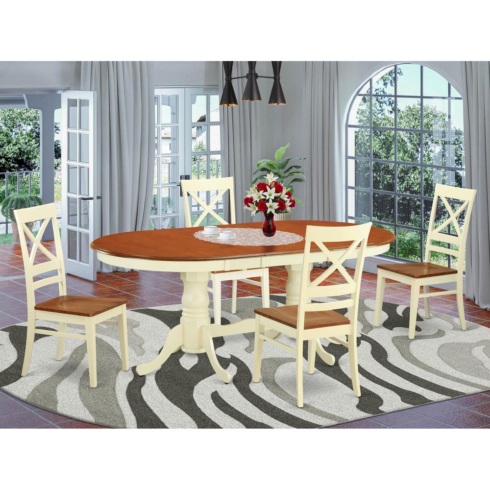 5  PcTable  and  Chairs  set  for  4-Dinette  Table  and  4  Kitchen  Dining  Chairs. Picture 1