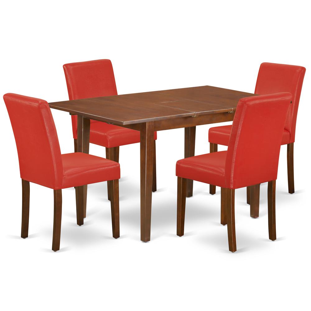 Dining Room Set Mahogany, PSAB5-MAH-72. Picture 1