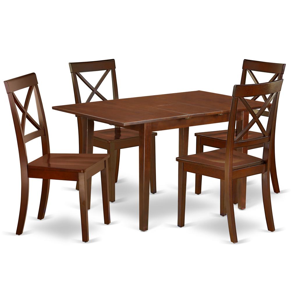 Dining Room Set Mahogany, PSBO5-MAH-W. Picture 1