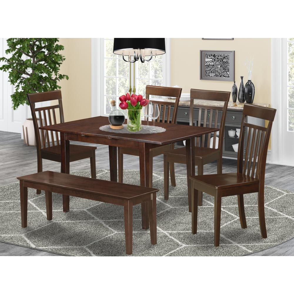 Dining Room Set Mahogany, PSCA6-MAH-W. Picture 3