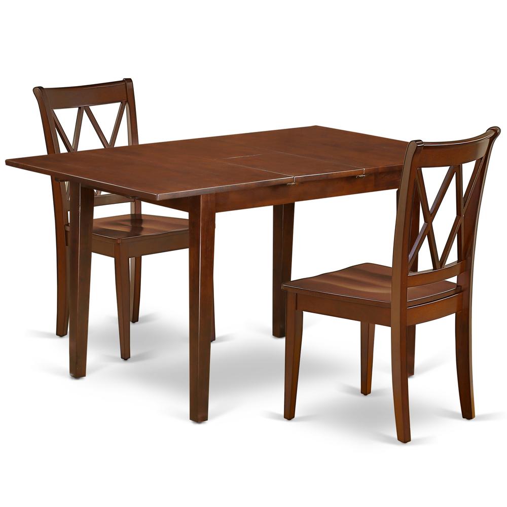 Dining Room Set Mahogany, PSCL3-MAH-W. Picture 1