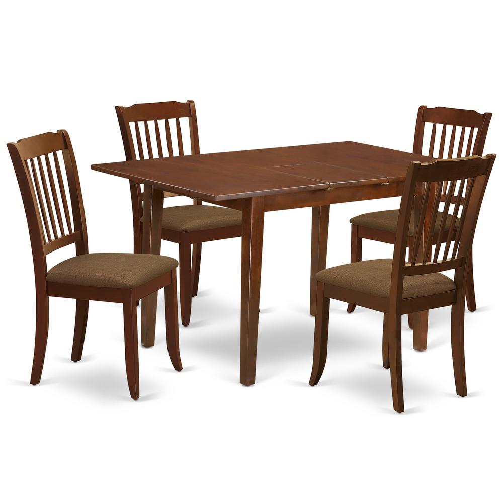 Dining Room Set Mahogany, PSDA5-MAH-C. Picture 1