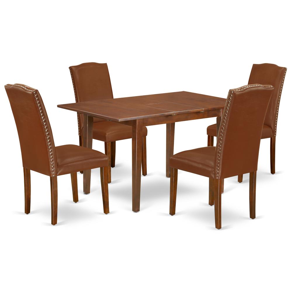 Dining Room Set Mahogany, PSEN5-MAH-66. Picture 1