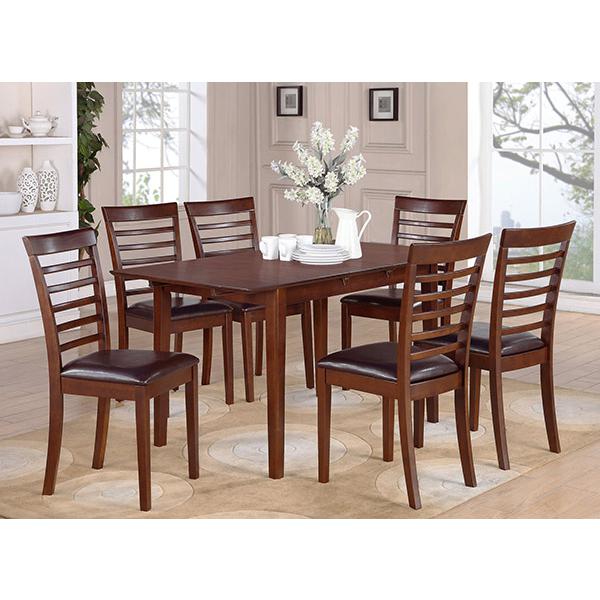 7  Pc  small  Kitchen  Table  set  -  Small  Table  with  6  Kitchen  Chairs. Picture 4