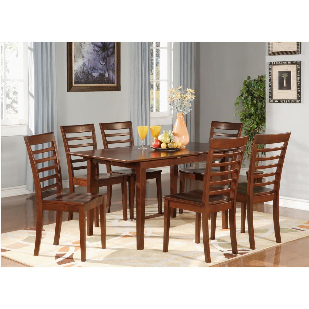 7  Pc  small  Kitchen  Table  set  -  Kitchen  Table  with  6  Kitchen  Chairs. Picture 4