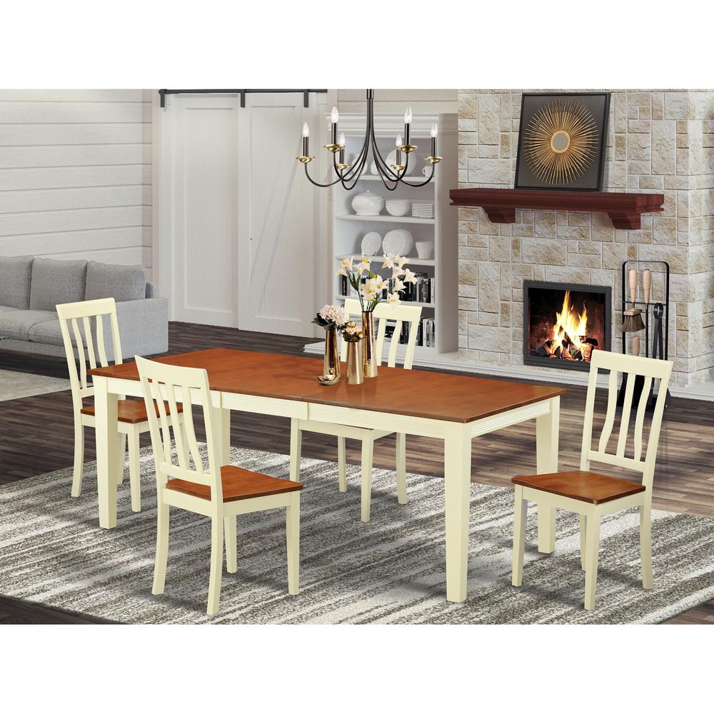 5  Pc  dinette  set-  Dinette  Table  and  4  dinette  Chairs. Picture 1