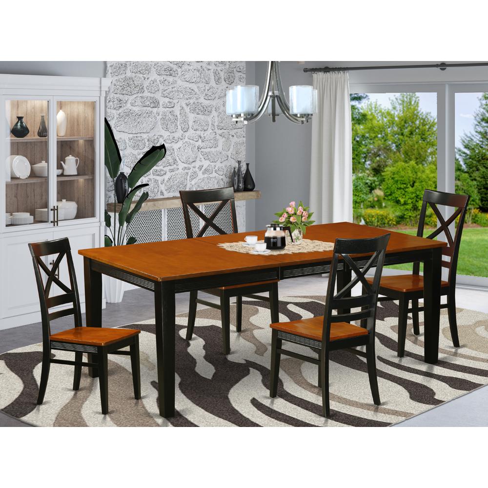 5  Pc  Dining  room  set-Dining  Table  and  4  Dining  Chairs. Picture 4