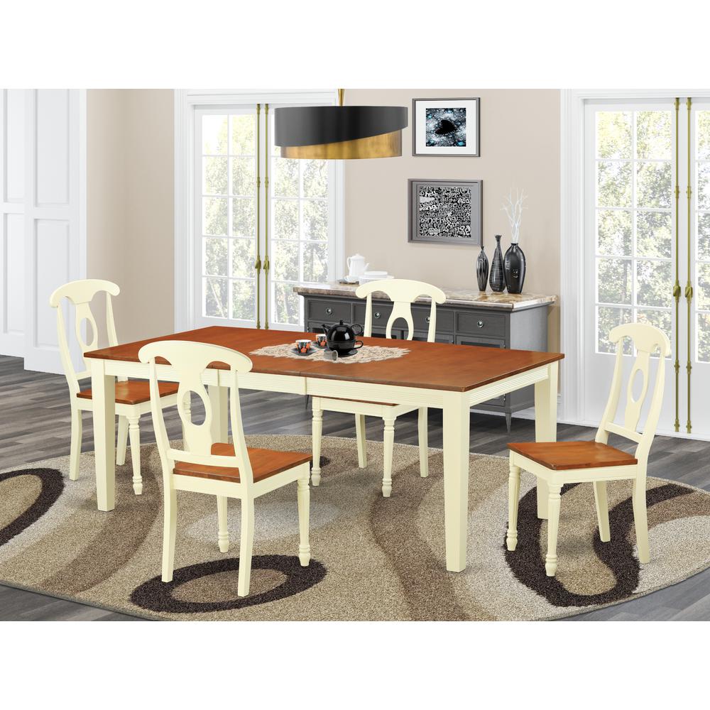 5  Pc  Table  set  for  4-Kitchen  dinette  Table  and  4  Kitchen  Chairs. Picture 4