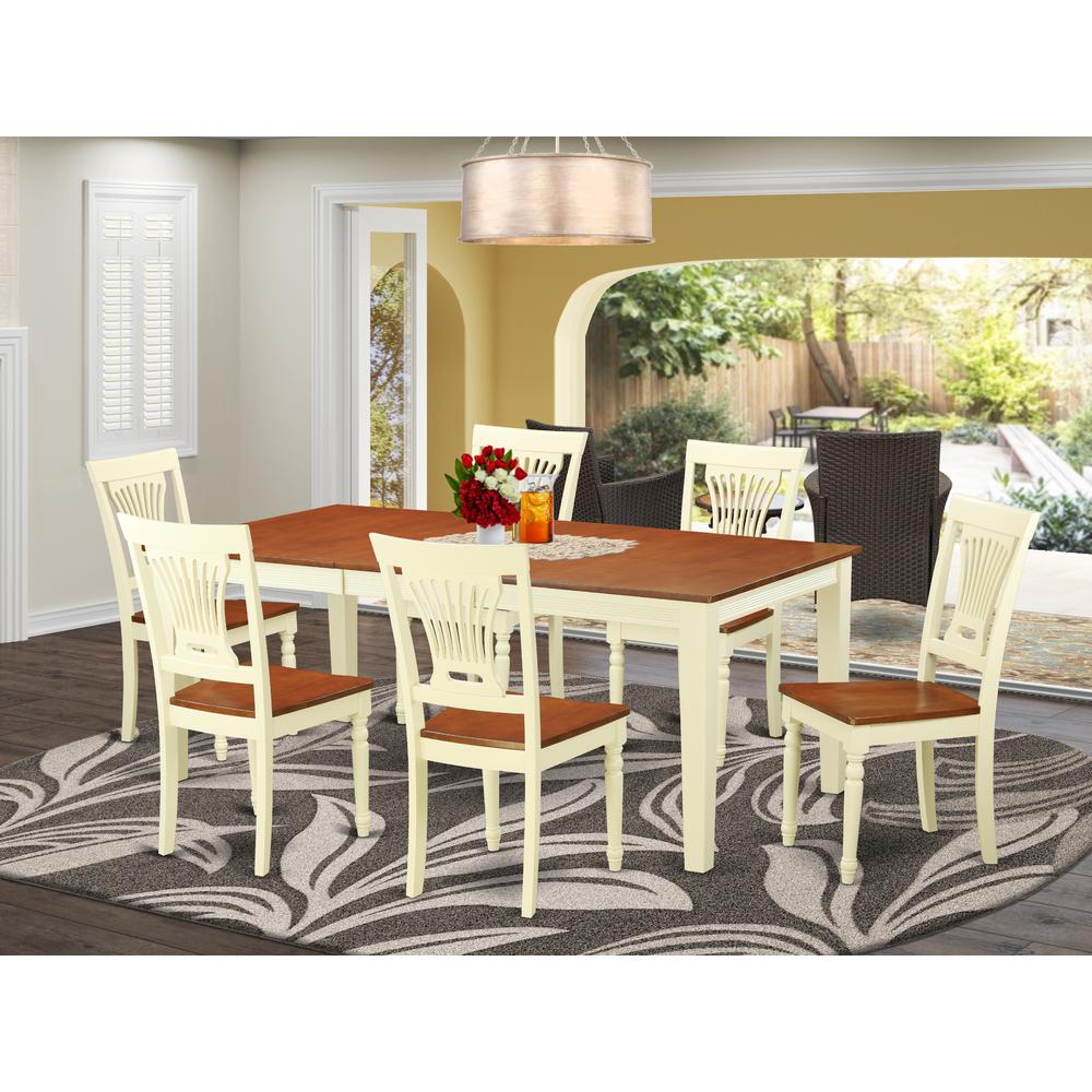 7  PC  dinette  Table  set  -Table  and  6  Dining  Chairs. Picture 4