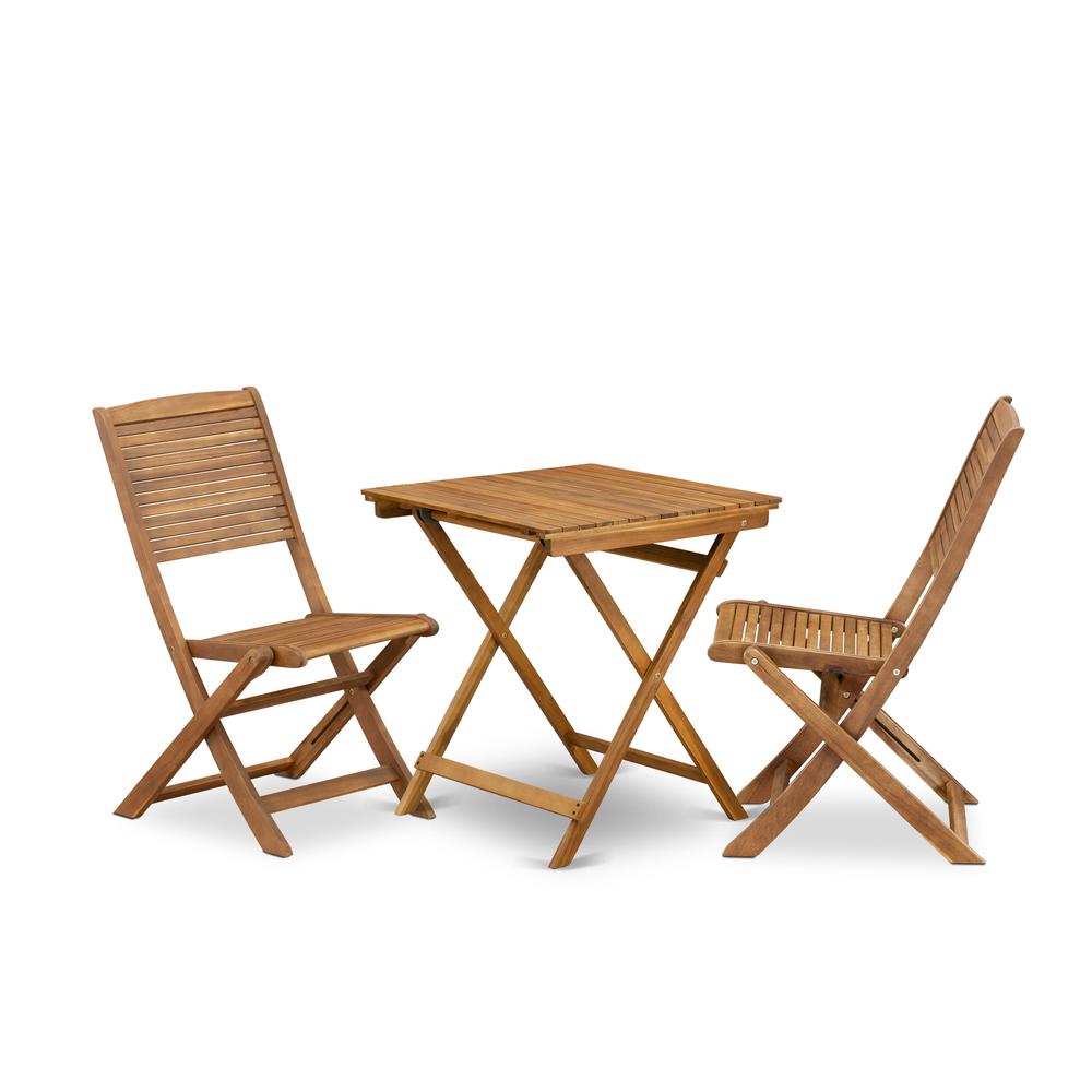 3 Piece Outdoor Bistro Set. Picture 1