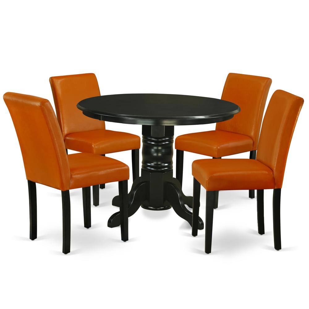 Dining Room Set Black, SHAB5-BLK-61. Picture 1