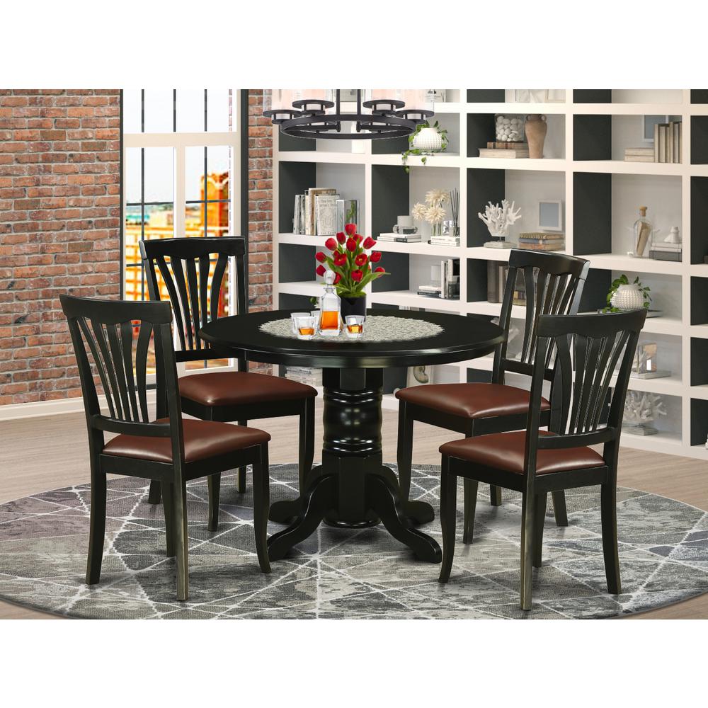 5  PC  dinette  set  -  Dinette  Table  and  4  Dining  Chairs. Picture 4
