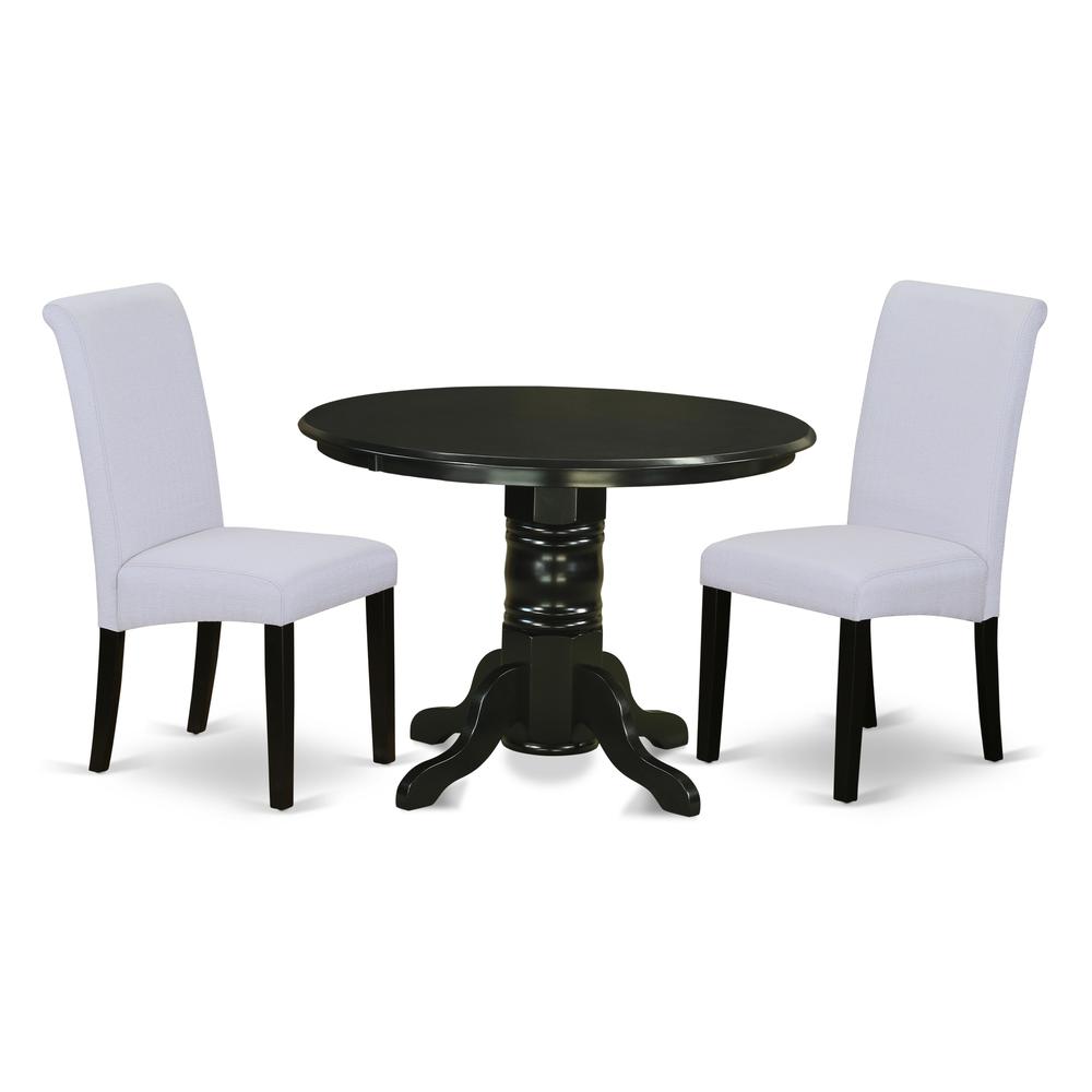 Dining Room Set Black, SHBA3-BLK-05. Picture 1