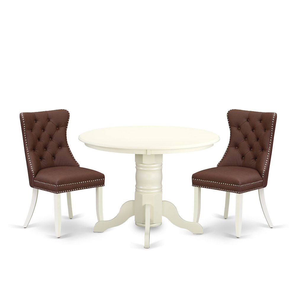 3 Piece Kitchen Table Set for Small Spaces. Picture 1