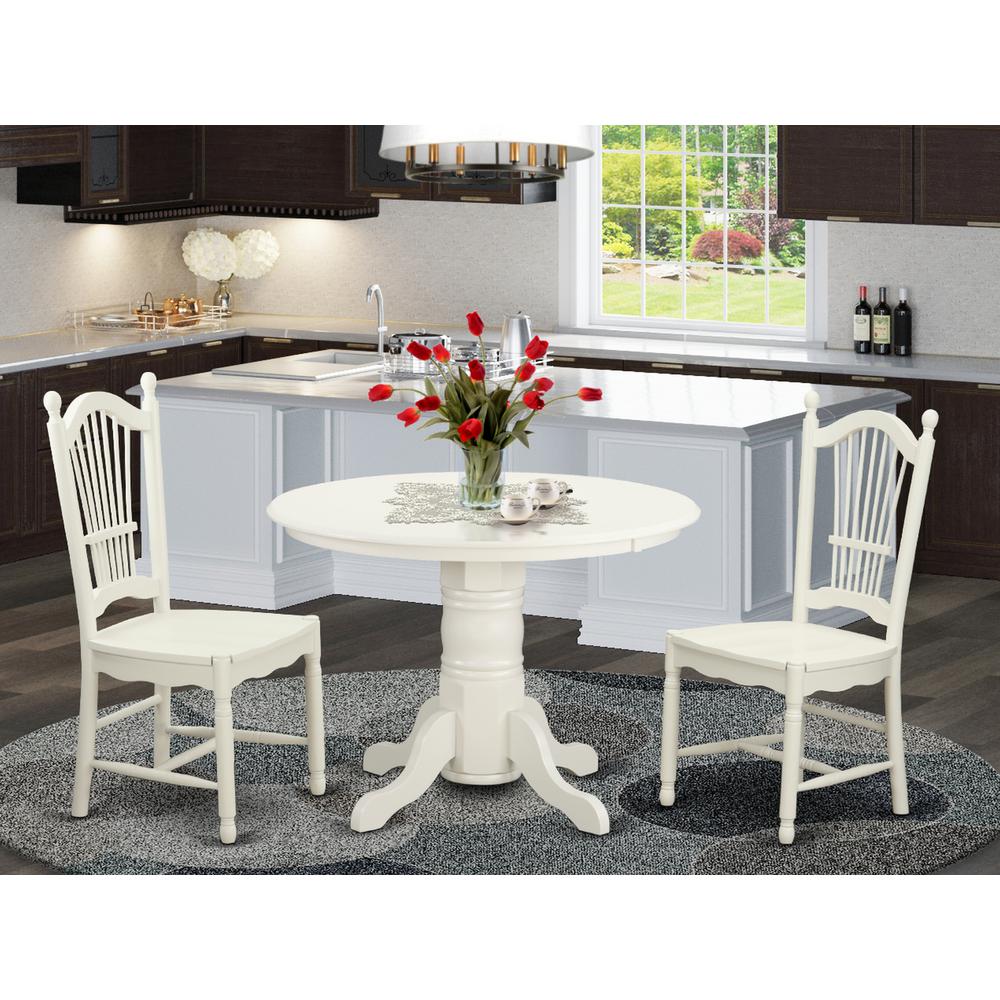 3  Pc  Table  set  for  2-Kitchen  Table  and  2  dinette  Chairs. Picture 4