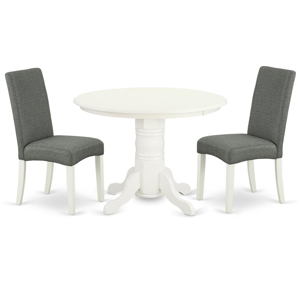 Dining Room Set Linen White, SHDR3-LWH-07. Picture 1
