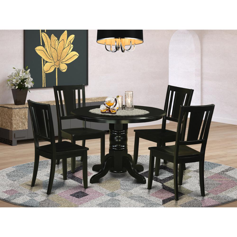 5  PcKitchen  Table  set  for  4-Dining  Table  and  4  Dining  Chairs. Picture 4