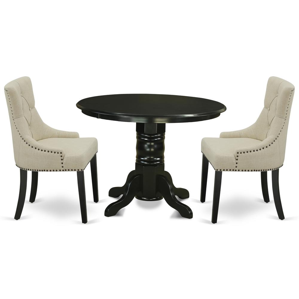 Dining Room Set Black, SHFR3-BLK-02. Picture 1