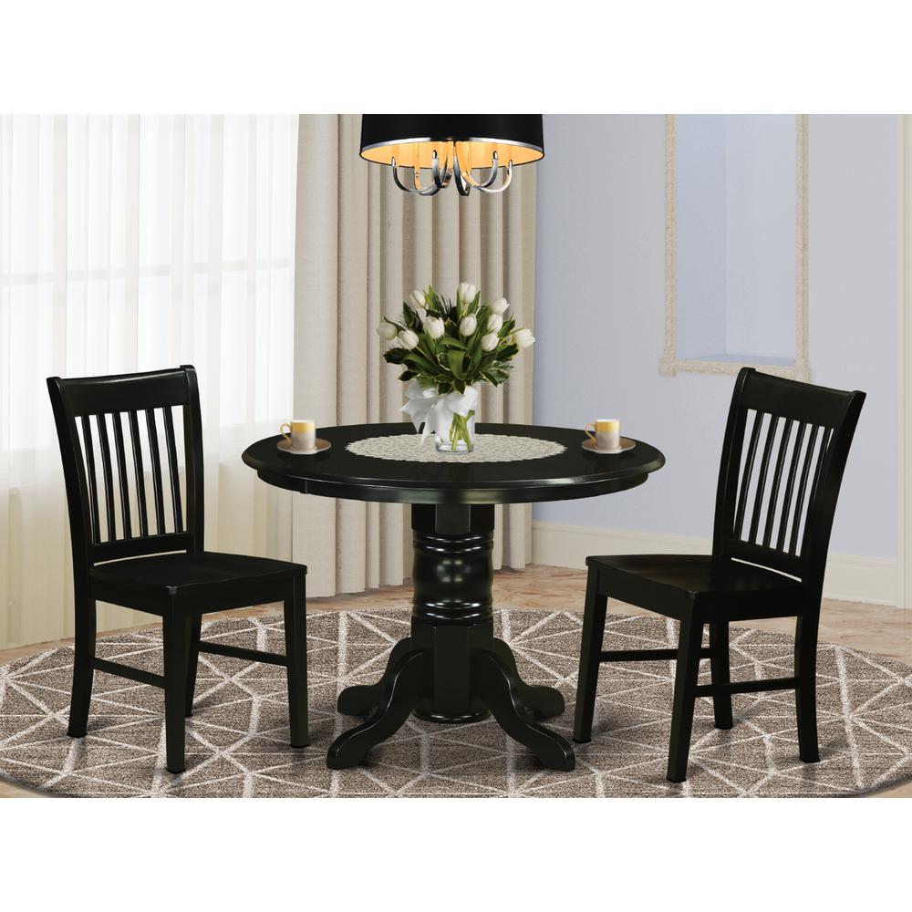 3  PcTable  set-Table  and  2  Dining  Chairs. Picture 4