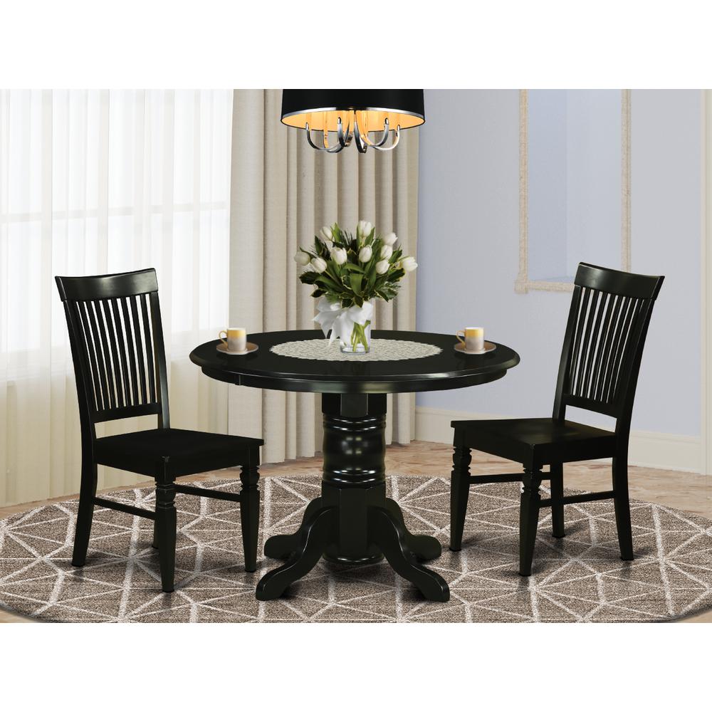 3  Pc  Kitchen  nook  Dining  set-Kitchen  dinette  Table  and  2  Dining  Chairs. Picture 4