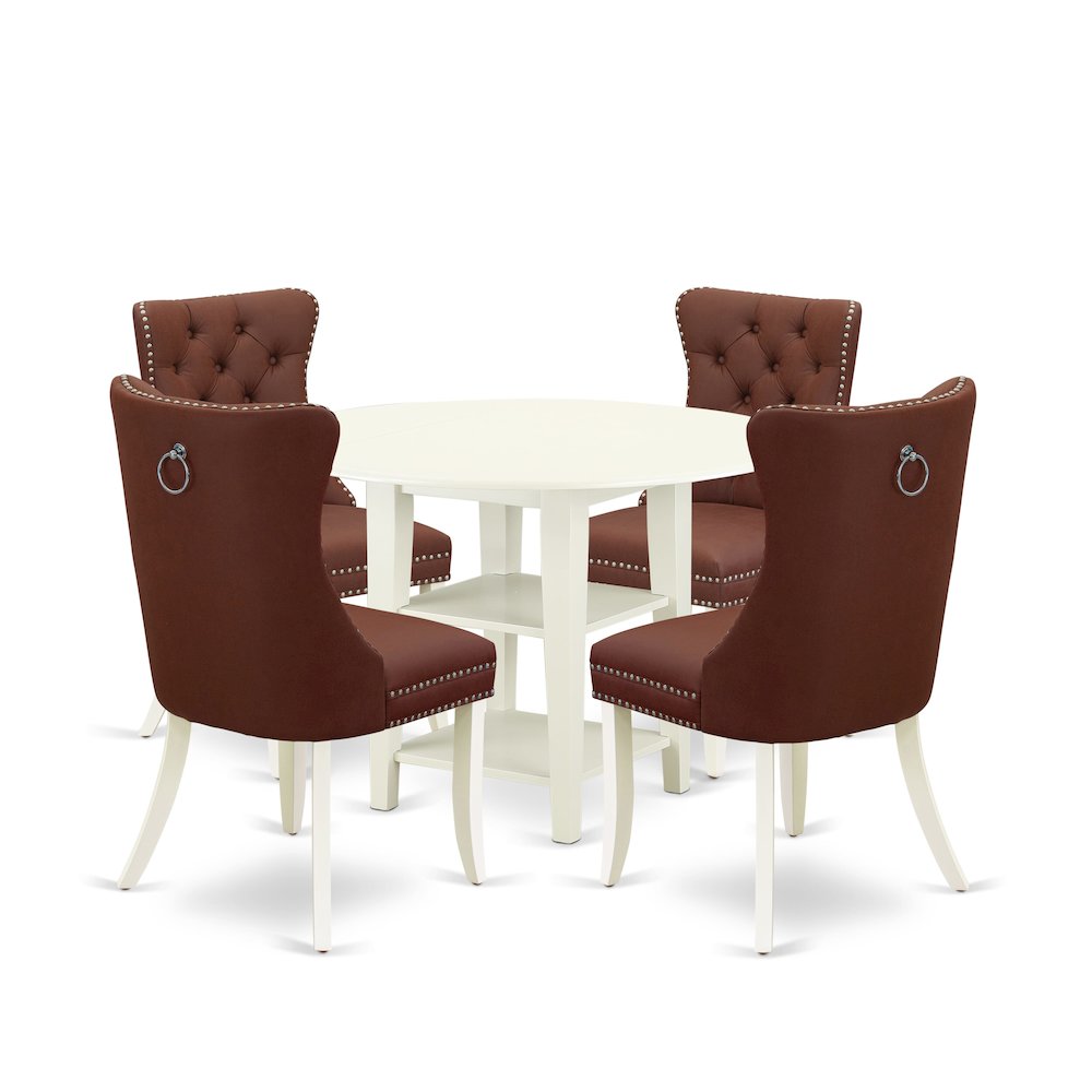 5 Piece Dinette Set for Small Spaces. Picture 1