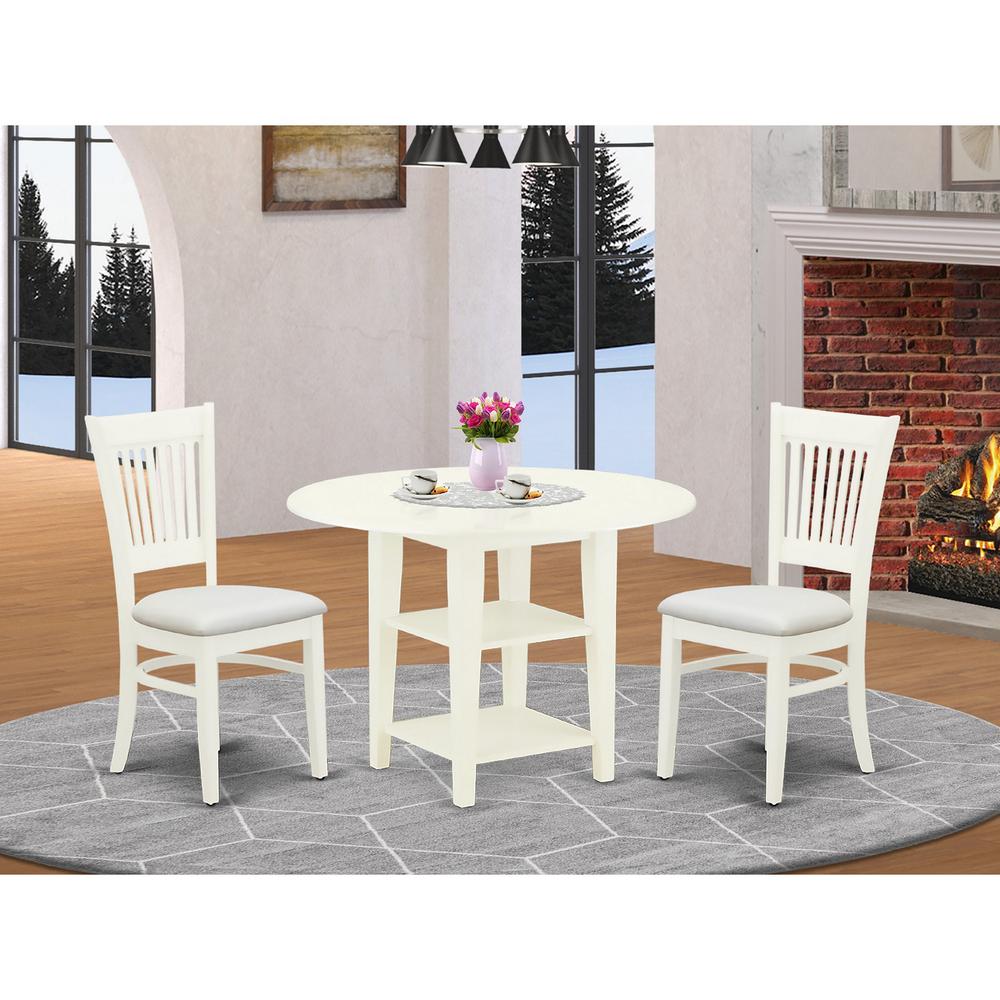 Dining Table- Dining Chairs, SUVA3-LWH-C. Picture 1