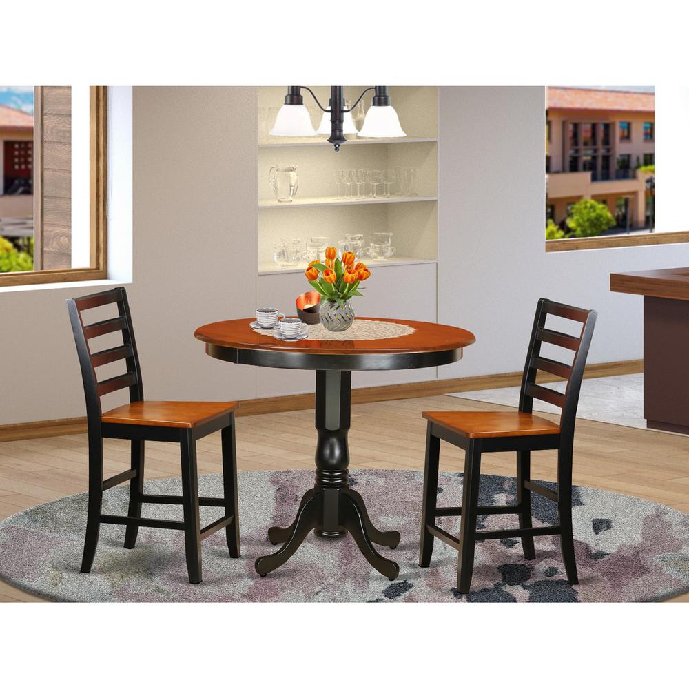 3  PC  counter  height  Dining  set  -  high  Table  and  2  Dining  Chairs.. Picture 2