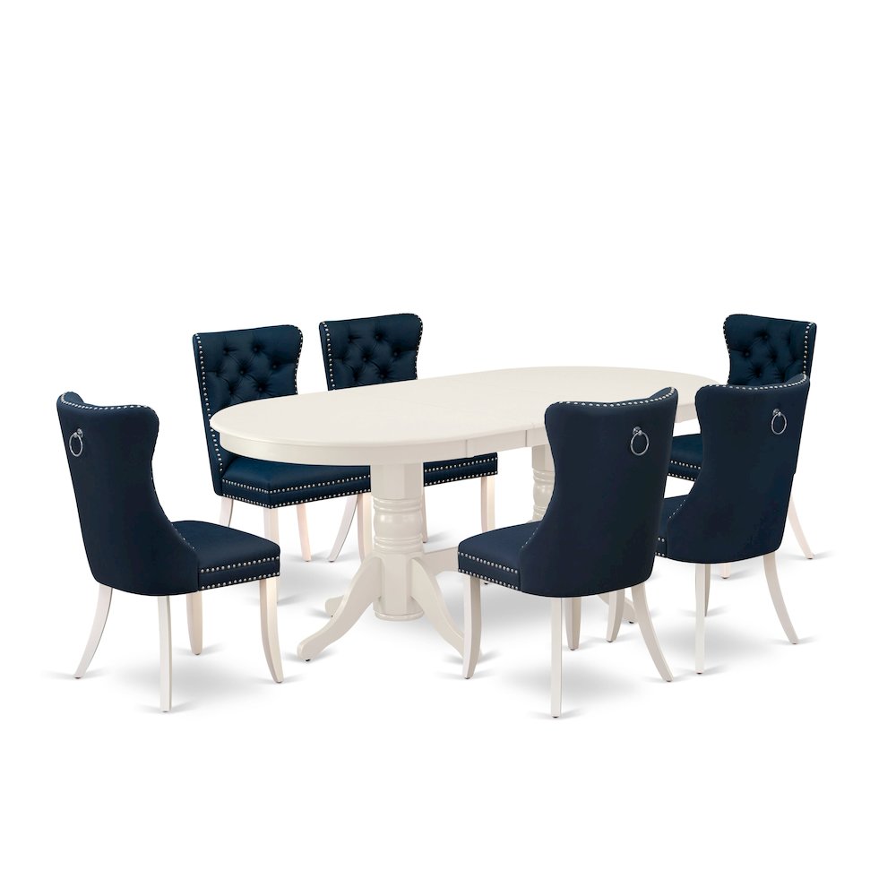7 Piece Kitchen Table Set. Picture 1