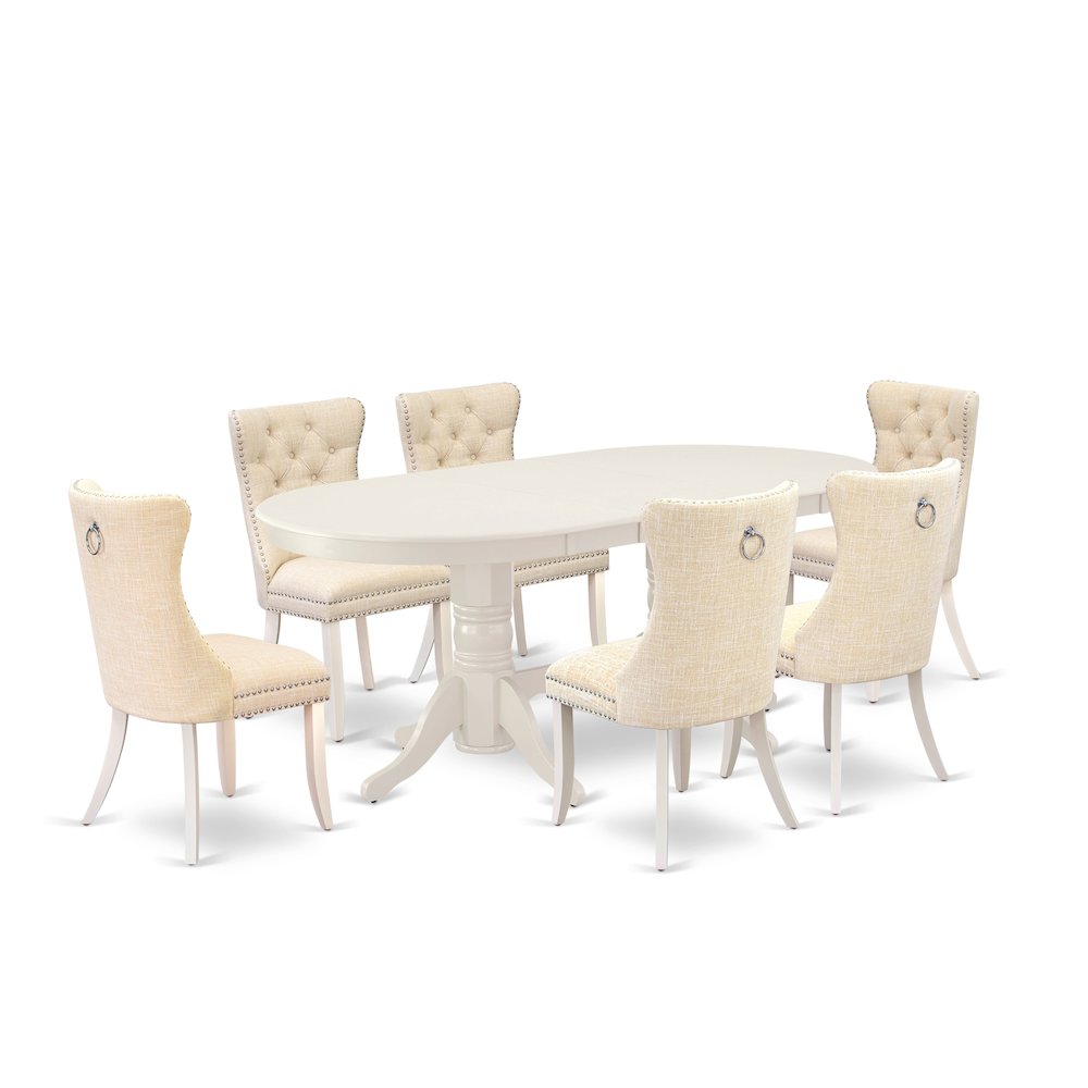 7 Piece Dining Table Set. Picture 1