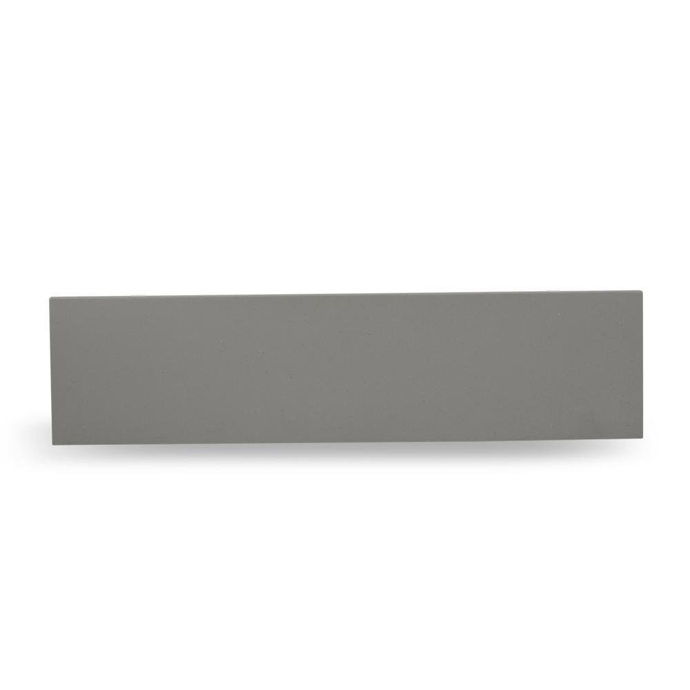 East West Furniture V-Style Modern Kitchen Bench with Wood Seat, 60x15x18 Inch, VB696. Picture 3