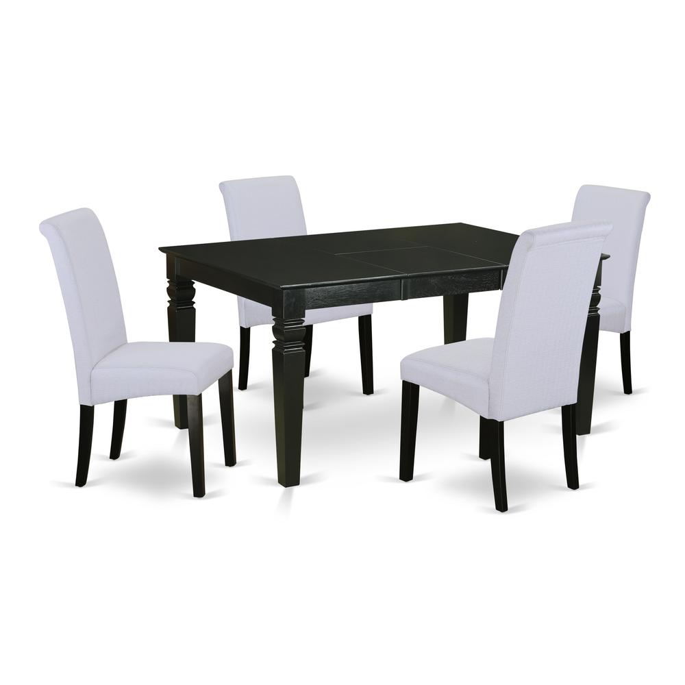 Dining Room Set Black, WEBA5-BLK-05. Picture 1