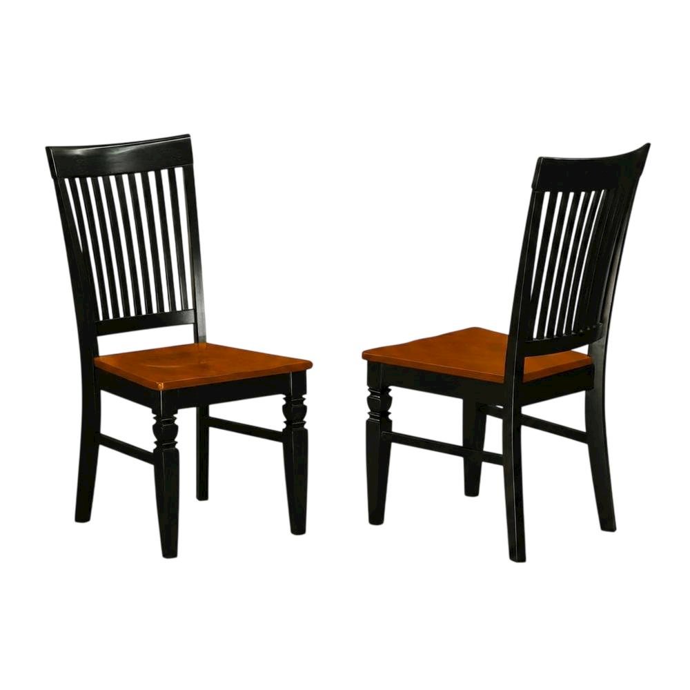 Wooden Dining Chair with Cherry Finish, Kitchen Chair for Dining Room Table, Set of 2. Picture 5