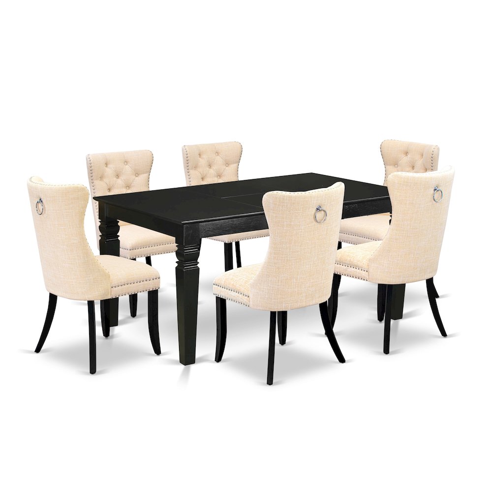 7 Piece Dining Table Set. Picture 1