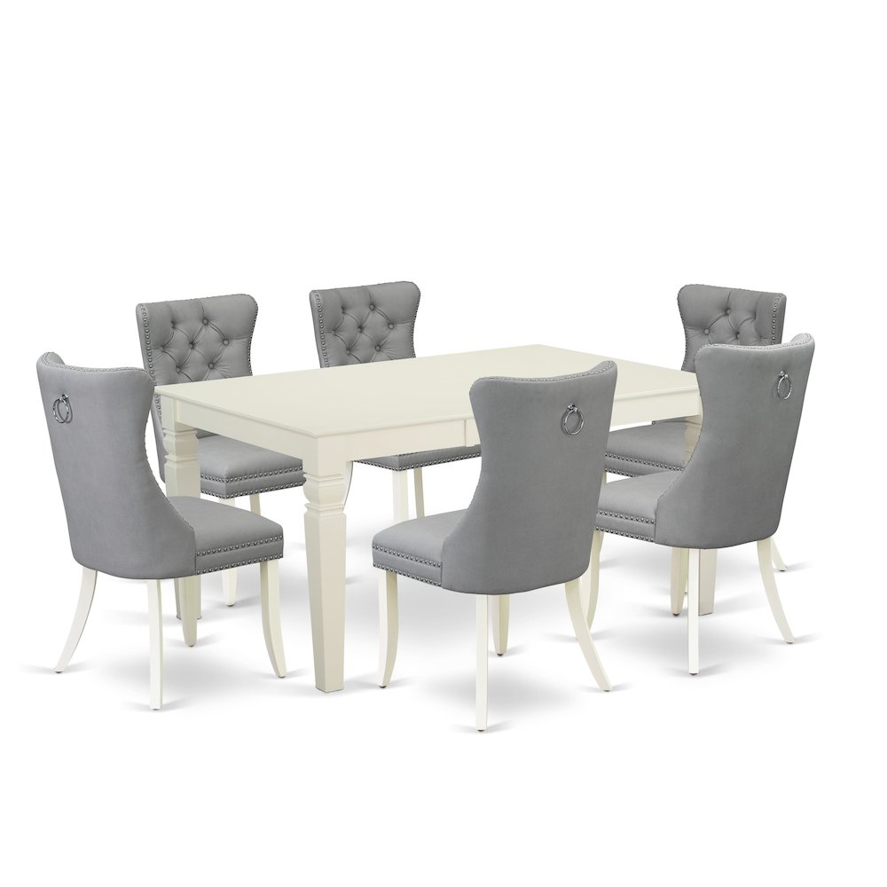 7 Piece Kitchen Table Set. Picture 1