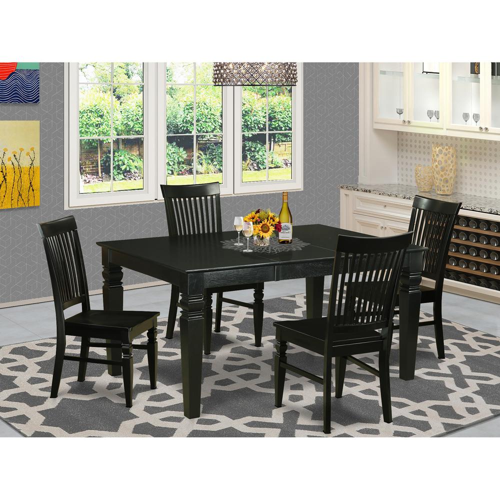 5  Pc  Dining  set-Dining  Table  and  4  Dining  Chairs. Picture 2