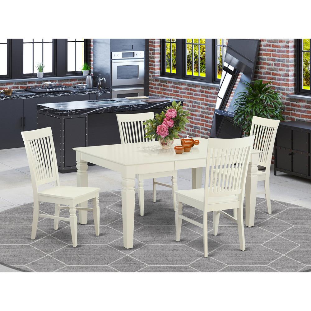 5  PC  Dining  room  set-Dining  Table  and  4  Dining  Chairs. Picture 1