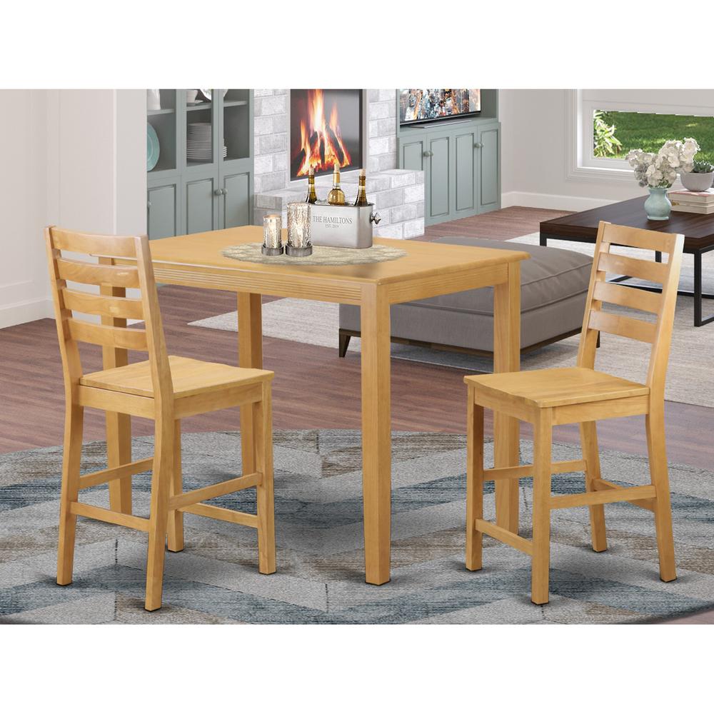 3  Pc  counter  height  pub  set  -  counter  height  Table  and  2  counter  height  Dining  chair.. Picture 4