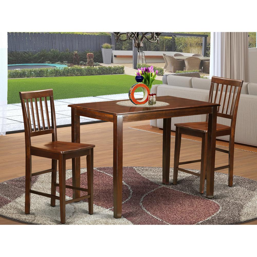 3  Pc  counter  height  Table  and  chair  set  -  high  Table  and  2  counter  height  Chairs.. Picture 4