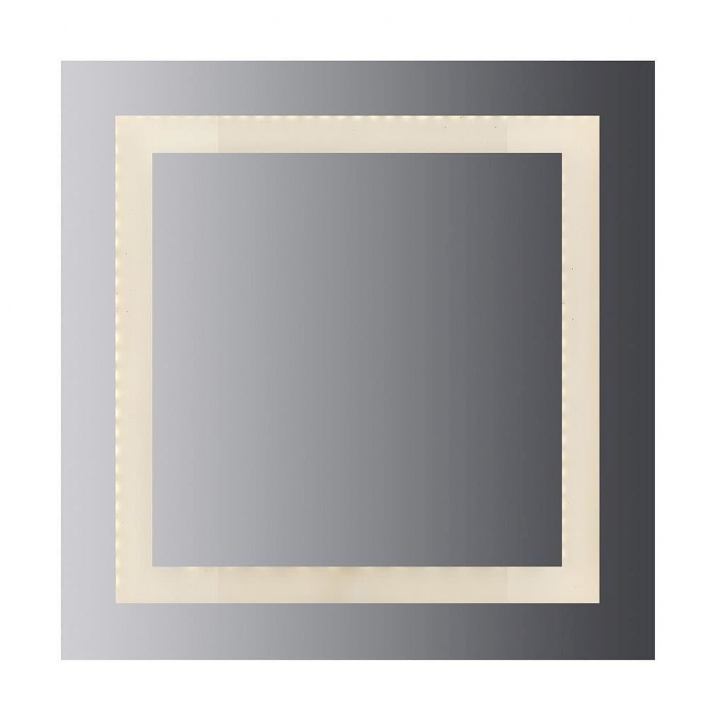 LED Lighted Mirror inset Style Frosted Glass. 36"H X 36"W. CRI: 80. Picture 3