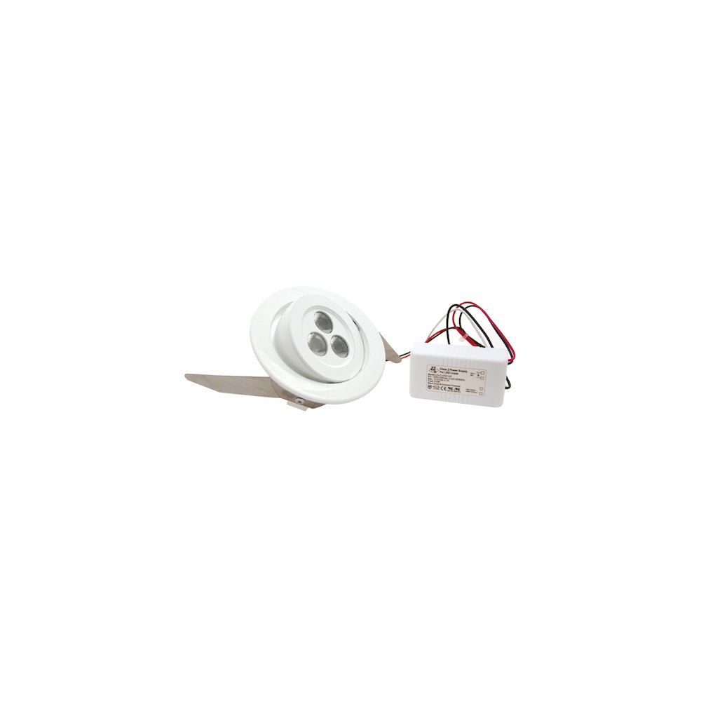 9W LED recess light , driver included White. Picture 1