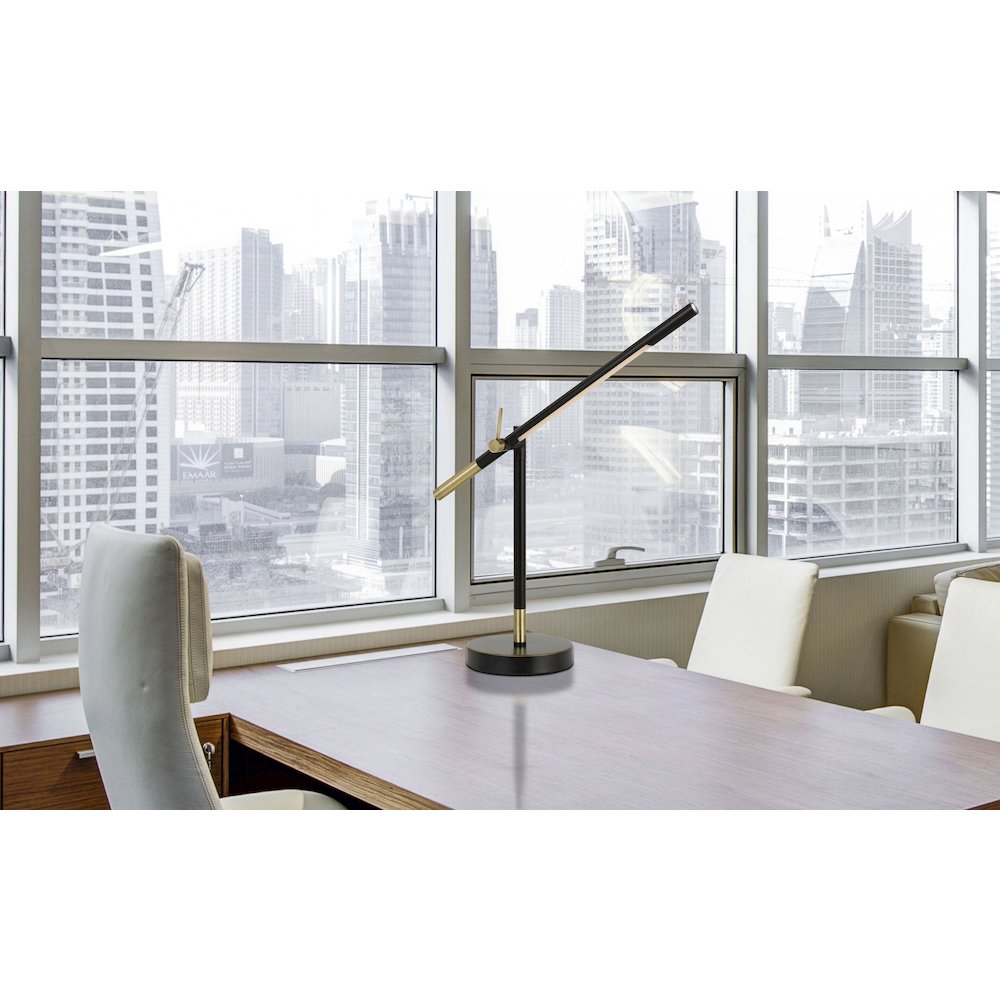 Virton Metal Led 10W, 780 Lumen, 3K Adjustable Desk Lamp. Picture 3