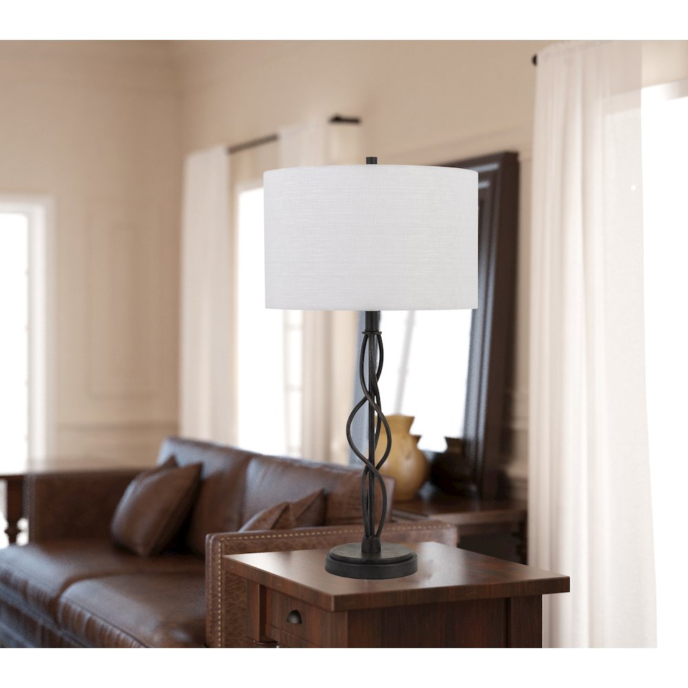 Antony 150W 3 Way Metal Table Lamp. Picture 2