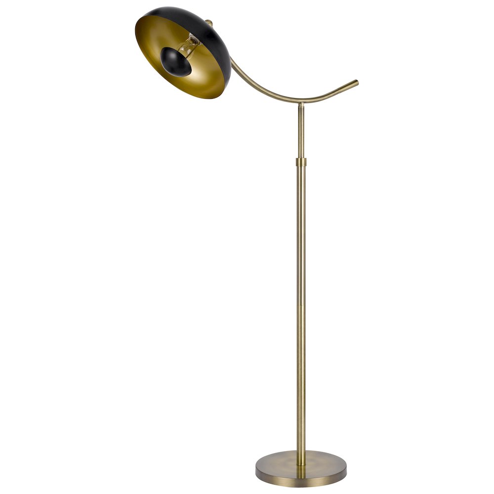 100W Planetoid Adjustable Metal Arc Floor Lamp. Picture 4